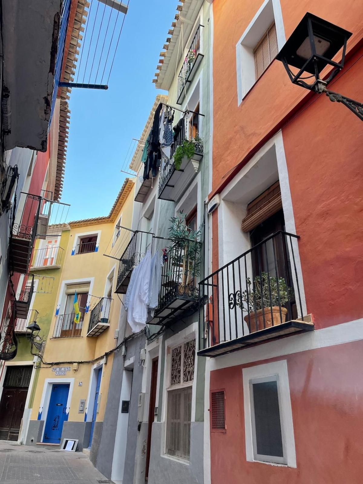 Oldtown Family House With Amazing Terrace - 3 Minutes From Beach! Villajoyosa Exteriör bild